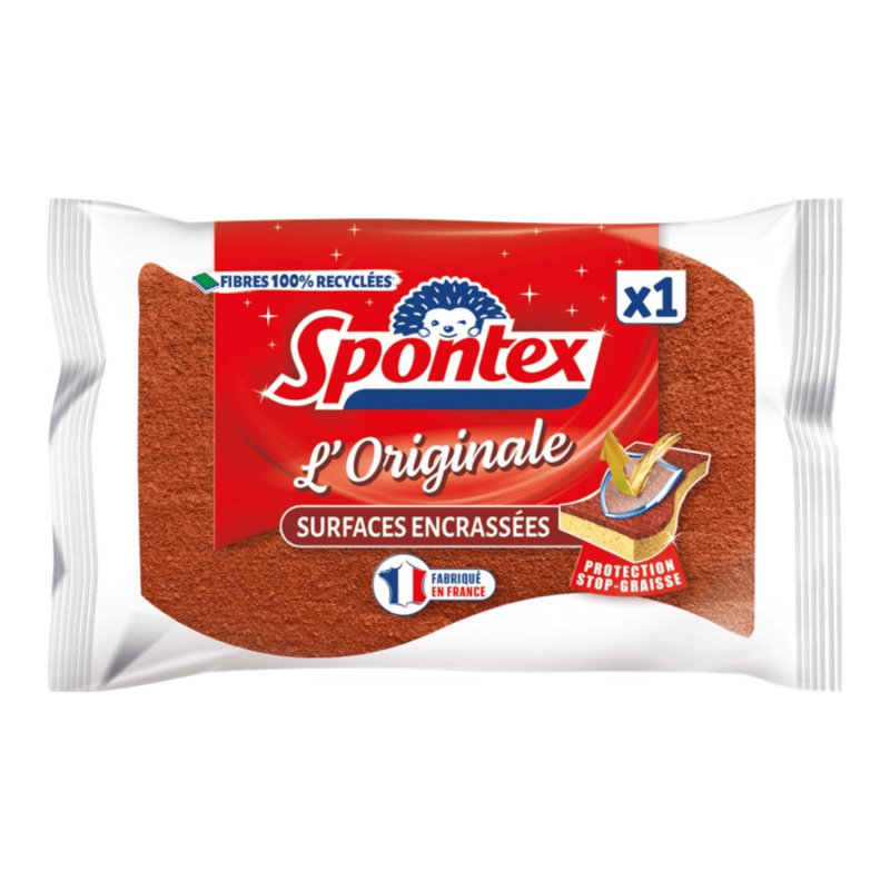 SPONTEX L'ORIGINALE ROUGE x1